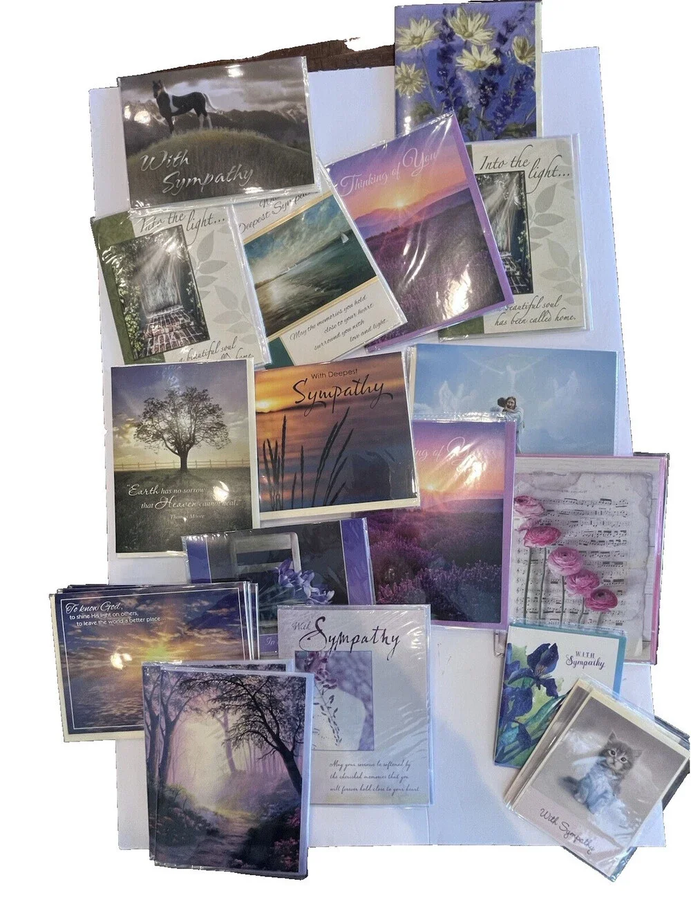 Greeting Cards-Sympathy Bundle 23 Cards & Envelopes New GC108
